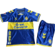 2026-27 Kids Las Palmas away blue Soccer Jersey
