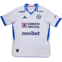 2026-27 Mens Cruz Azul Away White Fans Soccer Jersey