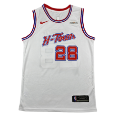 2025-26 ROCKETS SENGUN #28 White City Edition Top Quality Hot Pressing NBA Jersey