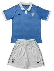 2026-27 Kids Lazio home blue Soccer Jersey