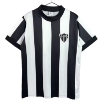1971 Mens Atletico Mineiro home black Retro soccer Jersey