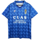 1989-1990 Real Oviedo Home blue Retro Soccer Jersey