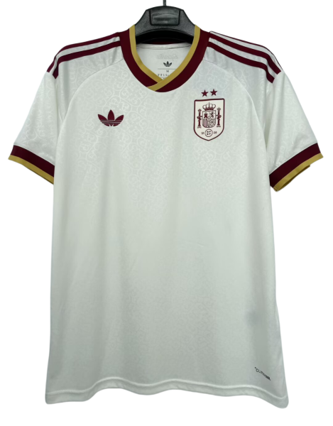 2026-27 Mens Spain away white soccer  Jersey  (Have two star ⭐⭐）