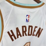 2023 Cleveland Cavaliers HARDEN #1 white City Edition Top Quality Hot Pressing NBA Jersey