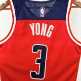 2023 Wizards YONG #3 red Top Quality Hot Pressing NBA Jersey