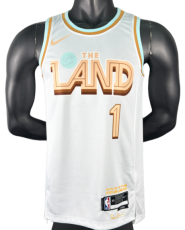 2023 Cleveland Cavaliers HARDEN #1 white City Edition Top Quality Hot Pressing NBA Jersey