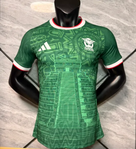 2026-27 Mexico Green Special Edition Player Version soccer jersey