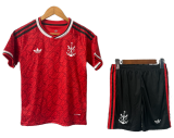 2026-27 Kids Flamengo Third Away Red Soccer Jersey