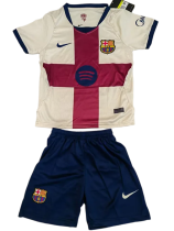 2026-27 Kids Barcelona four away soccer jersey