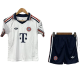 2026-27 Kids Bayern Munich away white soccer  jersey
