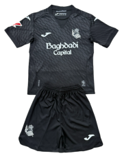 2026-27 Kids Real Sociedad Away Black Soccer Jersey