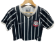 2026-27 Women Corinthians Away Black Cheerleader Shirt