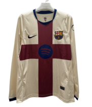 2026-27 Mens Barcelona Four Away Long Sleeve Soccer Jersey
