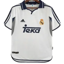 2000-2001 Real Madrid Home Retro Soccer Jersey