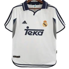 2000-2001 Real Madrid Home Retro Soccer Jersey