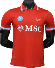 2026-27 Napoli Third Away Red Player version Soccer Jersey