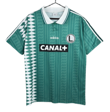1995-199 Mens Legia Warsaw Home Green Retro Soccer Jersey