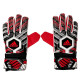 A5 adidas Semi-Latex Goalkeeper Gloves Red Black