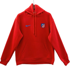 2026-27 Mens Atletico Madrid Red Hoody 红色(加绒)