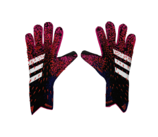 A19 adidas Kids Goalkeeper Gloves Rosy Pink