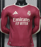 2026-27 Real Madrid Third Away Long Sleeve Player Version Soccer Jersey