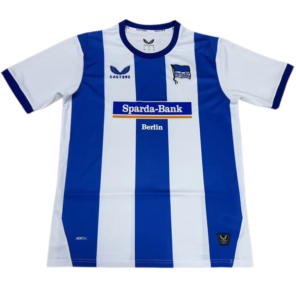 2026-27 Mens Hertha BSC Home Blue White Soccer Jersey