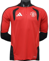 2026-27 Manchester United Half Long Sleeve Player Version Training Shirts