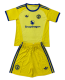 2026-27 Kids Manchester United Goalkeeper Yellow Soccer Jersey