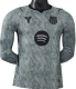 2026-27 Barcelona Goalkeeper Grey Long Sleeve Player Version Soccer Jersey