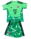 2026-27 Kids Bayern Munich Green Goalkeeper Soccer Jersey