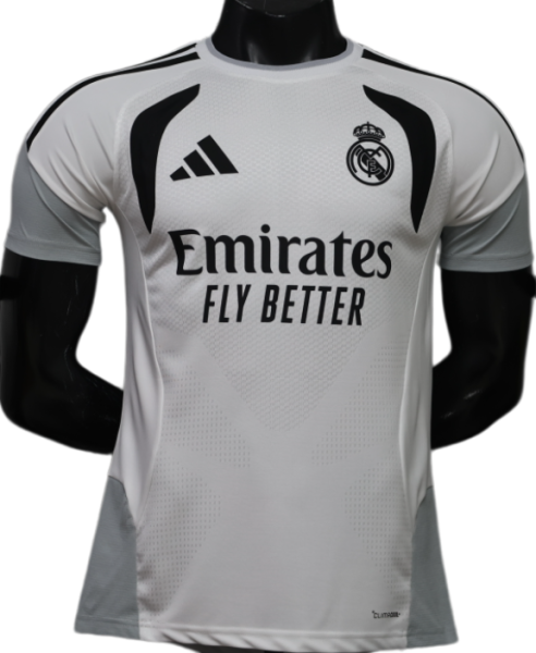 2026-27 Real Madrid White Player Version Training Shirts
