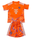 2026-27 Kids Bayern Munich Orange Goalkeeper Soccer Jersey