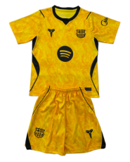 2026-27 Kids Barcelona Yellow Special Edition Soccer Jersey