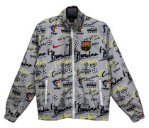 2023-24 Barcelona Grey Windbreaker