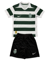 2026-27 Kids Sporting Lisbon Home Green Soccer Jersey
