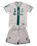 2026-27 Kids Santos Laguna Away White Soccer Jersey