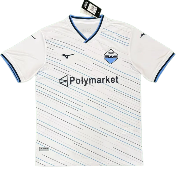 2026-27 Mens Lazio Away White Soccer Jersey