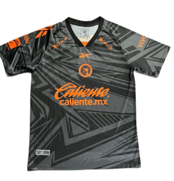 2026-27 Mens Tijuana Third Away Black Fans Soccer Jersey