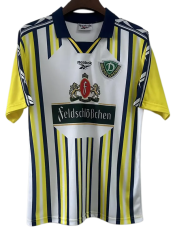 1998 Mens Dynamo Dresden Home Retro Soccer Jersey