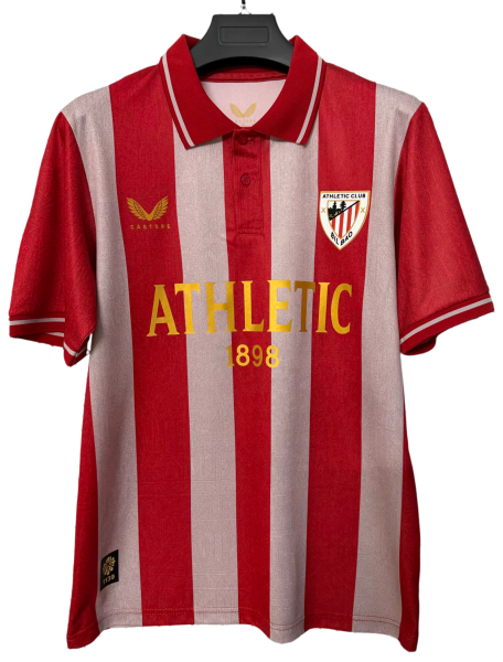 2026-27 Mens Athletic Bilbao 125th Anniversary Soccer Jersey