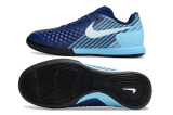 N Blue Flat Soccer Shoes 044