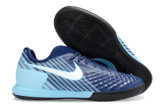 N Blue Flat Soccer Shoes 044