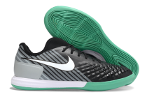N Black Flat Soccer Shoes 043