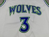 2027 TIMBERWOLVES MCDANIELS #3 White Top Quality Hot Pressing NBA Jersey