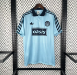 2025-26 Ad Oasis Joint Edition #25 Blue Polo Short Sleeve
