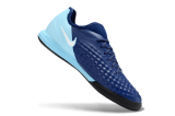 N Blue Flat Soccer Shoes 044