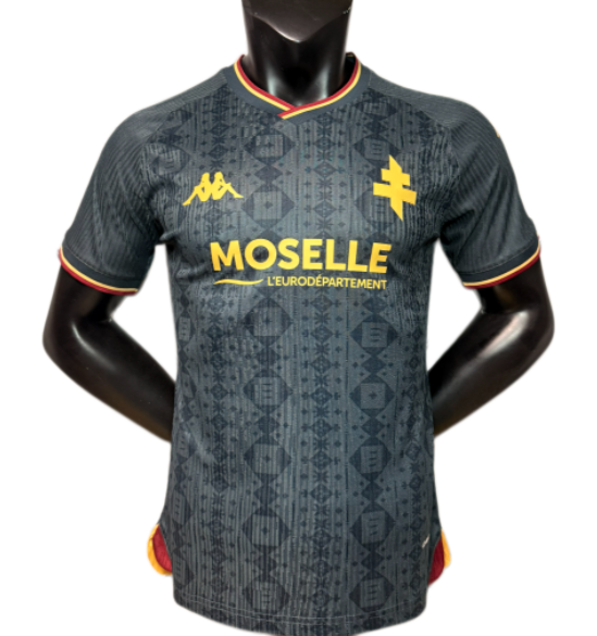 2026-27 Mens Metz Third Away Black Player Version Soccer Jersey