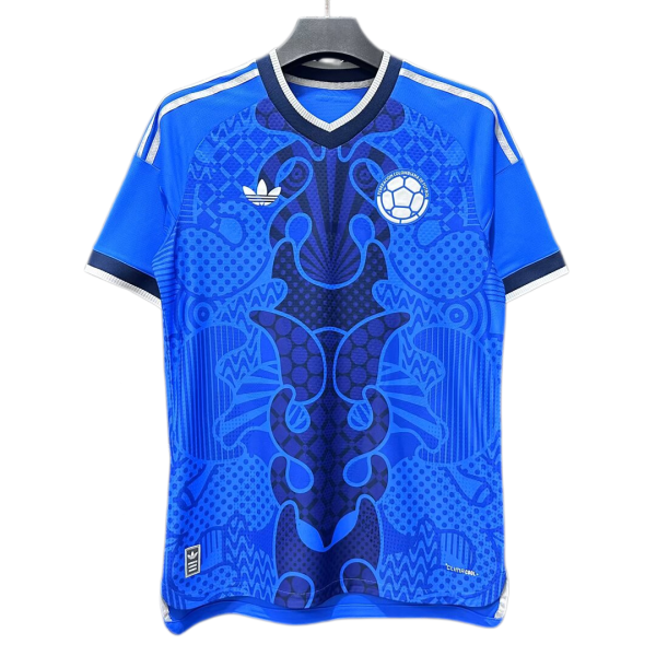2026-27 Colombia Blue Special Edition Fans Soccer Jersey