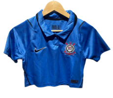 2026-27 Women Corinthians Third Away Blue Cheerleader Shirt