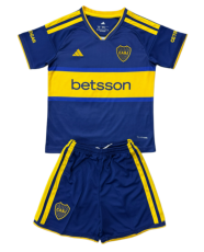 2026-27 Kids Boca Juniors Home Blue Soccer Jersey